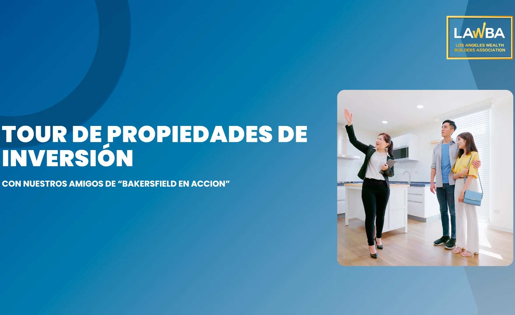 Cover of the event Investment Property Tour With Our Friends From Bakersfield In Action Spanish